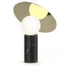 Ljojo Marble Living Room Lamp: Nordic Designer Bedside Art Ball Learning Light
