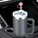 Ljojo 3pcs Silicone Straw Cover Set for Stanley Cup Tumblers