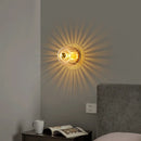 Ljojo LED Chandelier Ceiling Lamp Indoor Glass Wall Sconce Decoration for Living Room