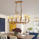 Modern LED Chandelier Pendant Light for dining kitchen island villa restaurant luster luminaire by Ljojo