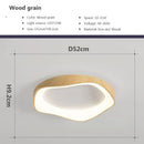 LED Ceiling Chandelier Cream Eyeprotection for Bedroom – Minimalist Pendant Light by Ljojo