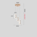 2023 Nordic LED Pendant Lights by Ljojo - Modern Luxurious Indoor Lighting for Home Dining Tables