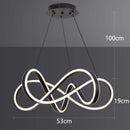 Nordic Home Decor Chandeliers Ljojo: Dining Room Pendant Lights Indoor Hanging Lamps Lighting