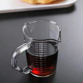 70/150ML Espresso Glass Cup & Latte Jug Set by Ljojo: Double Thick Bottom