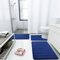 Ljojo Memory Foam Bathroom Mat: Non-slip, Super Absorbent Rug for Shower, Bathtub, and Doormat