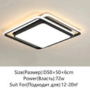 Ljojo LED Ceiling Light: Modern Kids Study Lamp, Living Room Chandelier