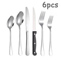 Ljojo 48-Piece Stainless Steel Tableware Set with Storage Box