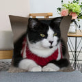 Cute Cat Print Pillowcase by Ljojo - Perfect for Home, Car, and Sofa