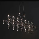 Modern LED Pendant Light Chandelier for Home Decoration by Ljojo | Chic Strip Design