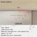 Ljojo LED Tube Ceiling Chandelier Pendant Light for Dining & Living Room