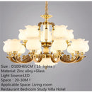 LED Contemporary Chandelier Luxury Living Room Restaurant Bedroom Villa Pendent Lamp by Ljojo