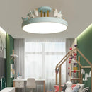LED Unicorn Lantern Children's Room Lighting Resin Nordic Bedroom Decor Kids Ambiance Ljojo