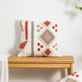 Boho Loop Tufted Tassel Pillow Cover for Home Decor by Ljojo