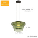 Green Glass Pendant Light in Modern Style by Ljojo - Ideal for Kitchen Island and Dining Room