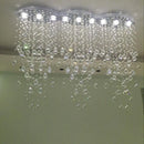 Elegant Oval Crystal Chandelier by Ljojo