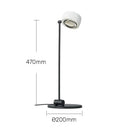 Ljojo Modern Adjustable Floor Lamp for Living Room, Bedroom, Studyroom & Sofa, Minimalist Design