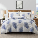 Leaf Plant Duvet Set, Boho Quilt Cover, Home Bedding by Ljojo