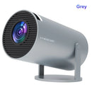 Ljojo™ 4K Android 14 Projector HY300 Pro Dual Wifi6 BT5.4 1280*720P Outdoor Cinema