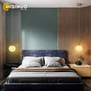 Ljojo Luxury Crystal Ball Pendant Chandelier for Bedroom and Bar Decor