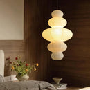 Ljojo Paper Pendant Lamp Chandelier Floor Light Art Decor E27 Bulb Living Room Style