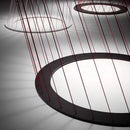 Ljojo Minimalist Rotating Floor Lamp for Living Room & Staircase - Flos Chandelier Exhibition Hall