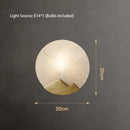 Modern Spanish Marble Chandelier Elegant Bedroom Lighting by Ljojo