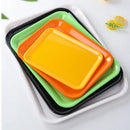 Ljojo Melamine Rectangular Noodle Plate for Hot Pot and Barbecue