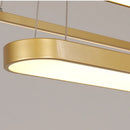 Modern Gold Black Dimmable Led Chandelier for Kitchen Dining Room - Ljojo Home Design Lusters