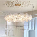 Ljojo Luxury Glass Crystal Chandelier for Living Room, Bedroom, and Study