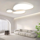 Ljojo Modern Minimalist LED Ceiling Lamp Black White Light Home Creative Indoor Lighting