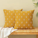 Cotton Cushion Cover for Sofa Living Room Car by Ljojo - 45*45 Decorative Pillowcase