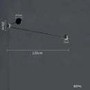Adjustable Swing Arm Wall Lamp for Living Room and Bedroom by Ljojo