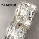 K9 Crystal LED Wall Lamp Light: Luxury Modern Nordic Sconces for Living Room by Ljojo