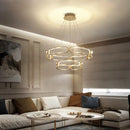 Ljojo Living Room Chandelier Light Luxury Nordic Style Lamp Creative Modern Simple Dining Room Lamp Bedroom Lamp