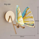 LED Wall Lamp Modern Creative Nordic Butterfly Wall Light by Ljojo