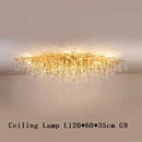 Gold Crystal Tree Branch Chandelier Modern Luxury Pendant Light by Ljojo