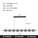 Ljojo Restaurant Pendant Light Modern Minimalist Bar Counter Glass Strip Light Nordic Designer