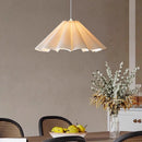 Wabi-Sabi Fabric Chandelier: French Retro Pendant Lamp by Ljojo