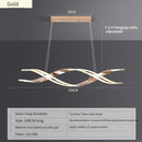 Ljojo Modern LED Pendant Light for Dining Room - Minimalist Chandelier for Home Decoration