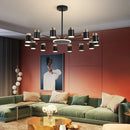 Nordic Luxury Art LED Pendant Light Chandelier Ljojo Rotating Dimmable Living Dinning Room Counter Bedroom