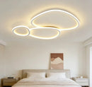 Ljojo Geometric LED Ceiling Light Chandelier Modern Living Room Decorative Home Lamp