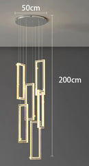 Ljojo LED Crystal Chandelier Ceiling Lamp for Elegant Indoor Lighting