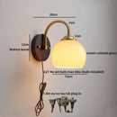 Ljojo LED Glass Wall Lamp for Kitchen, Bathroom & Stair Lighting