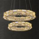 Nordic Style Crystal Chandelier Pendant Ceiling Lamp - Luxurious LED Lighting by Ljojo