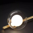 Modern Copper Glass Ball Pendant Lights Dining Kitchen Chandeliers by Ljojo