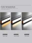Ljojo Dining Room Led Chandelier Strip Nordic Minimalist Pendant Lights Home Decor Fixture