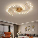Ljojo Modern Minimalist Metal Master Bedroom LED Ceiling Lamp Nordic Restaurant Dinning Room