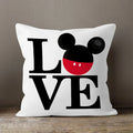 Ljojo LOVE Print Cushion Cover for Home Decor