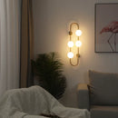 Modern Glass Wall Light for Bedroom by Ljojo - Simple Sconce for Hallways, Stairway, Hotel - Indoor Lighting