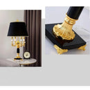 Black Crystal Table Lamp: Modern Bedroom Lighting by Ljojo